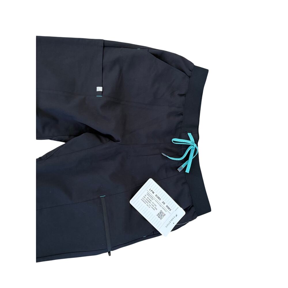 NWT Fabletics All Shift Scrub Joggers Mens XL Black/Seaside Blue READ - Picture 6 of 12
